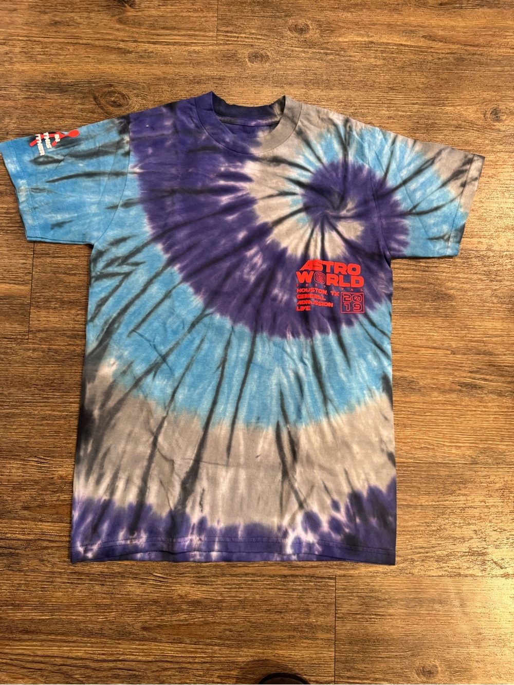 Astro World Tie-Dye T-Shirt